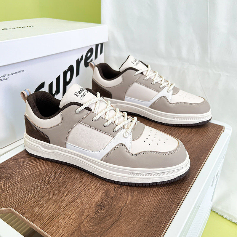 Damen sportive High-Top Sneakers mit floralem Design und rutschfester Sohle R&B