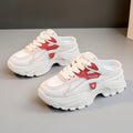 Damen modische Chunky Sneaker mit atmungsaktiver Mesh-Oberfläche und stabiler Dämpfung R&B