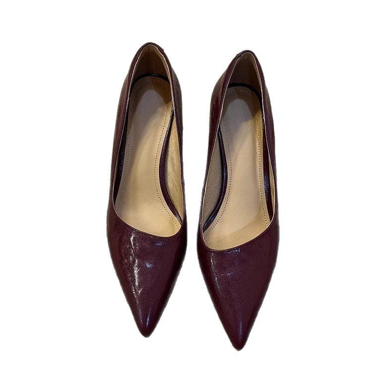 Damen elegante Pumps mit modischem Spitzendesign und bequemer Innensohle R&B