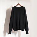 Damen Bequemer Oversized Pullover aus hochwertigem Strick R&B