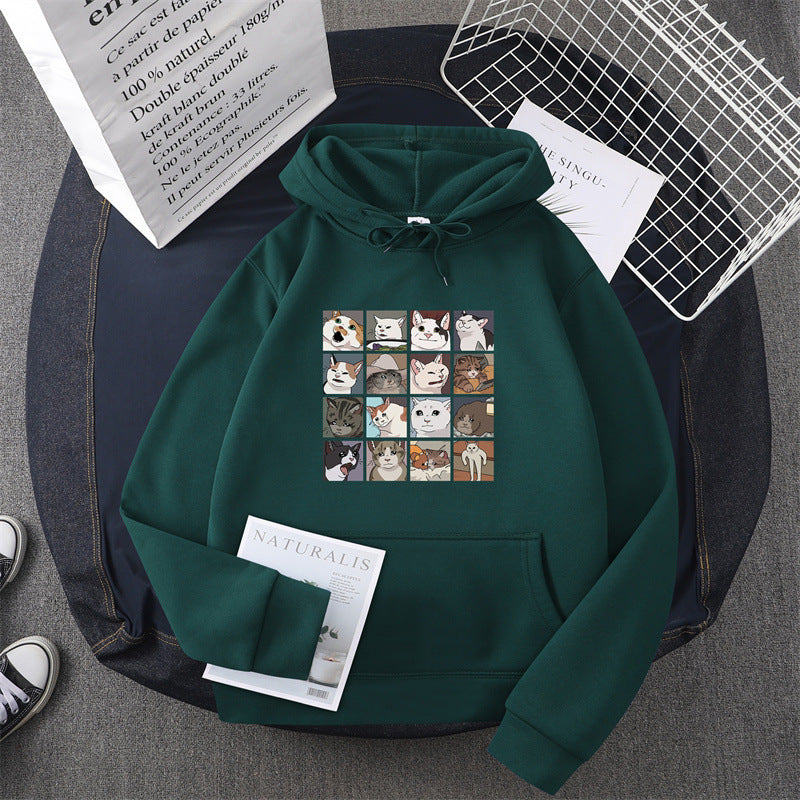 Damen Sweatshirt mit Tier-Motiv R&B