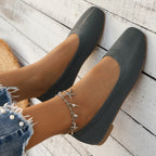 Damen Ballerinas aus atmungsaktivem Strickmaterial mit bequemer Fußbettung R&B