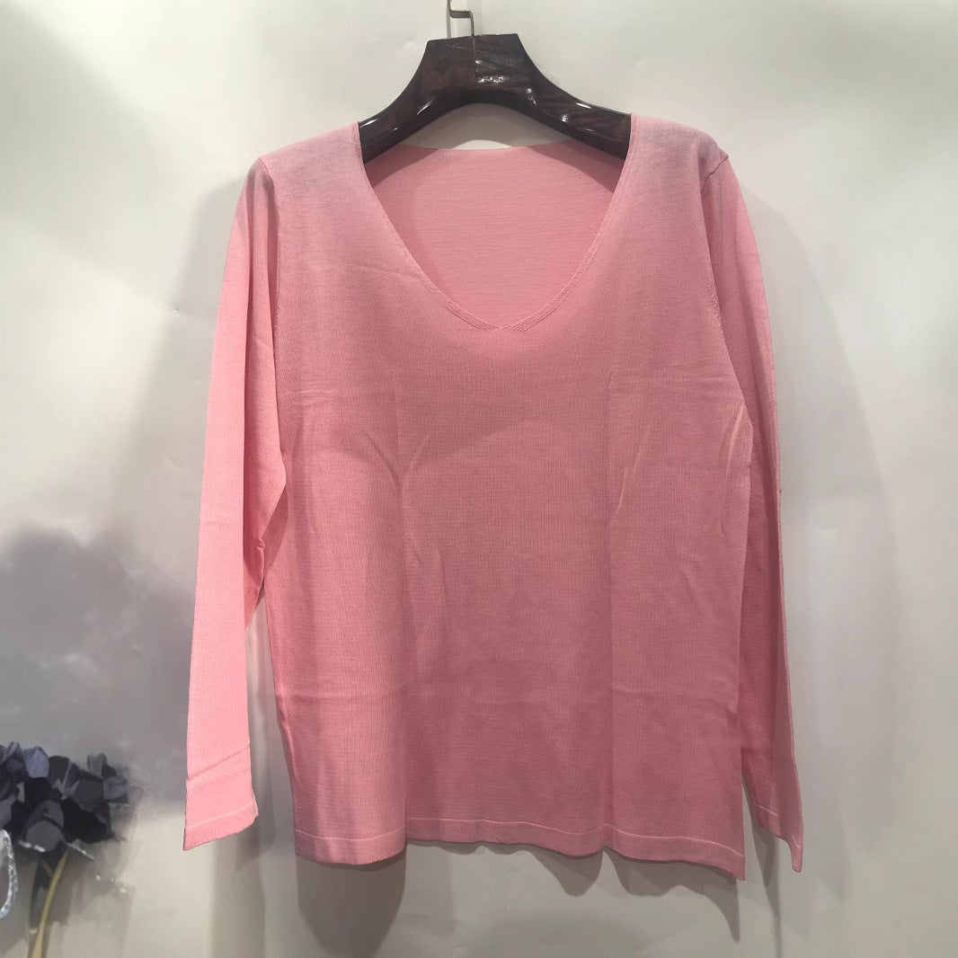 Herren V-Ausschnitt Shirt mit innovativem Strukturdesign R&B