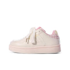 Damen Modische Sneakers mit klassischen Karomuster und dämpfender Sohle R&B