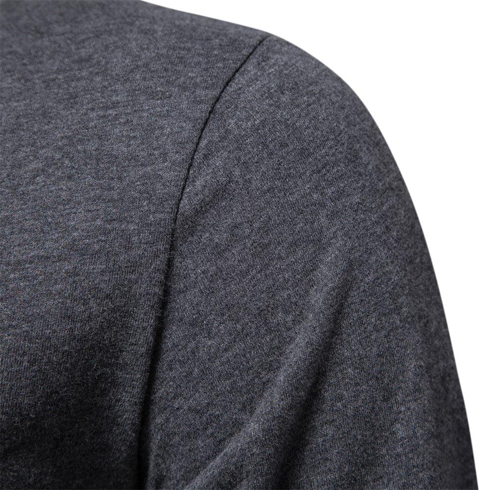 Herren Langarmshirt mit zeitgemäßer Schriftzug