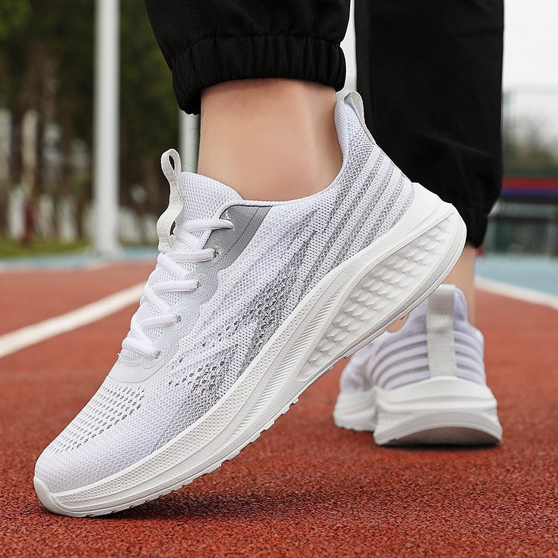 Damen Lauf-Sneaker mit atmungsaktiver Obermaterialstruktur und dämpfendem Fußbett
