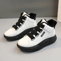 Damen Sportliche High-Top Sneakers mit Fellfutter von R&B