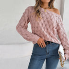 R&B | Hohlstrickpullover Mit Feinem Detailmuster
