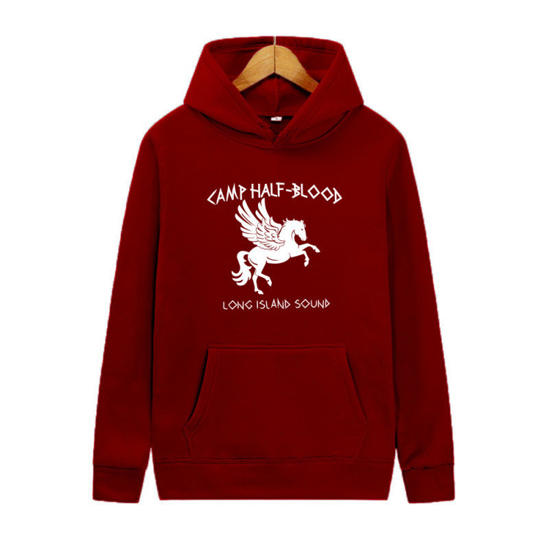 Damen Hoodie mit kreativem Fantasy-Motiv R&B