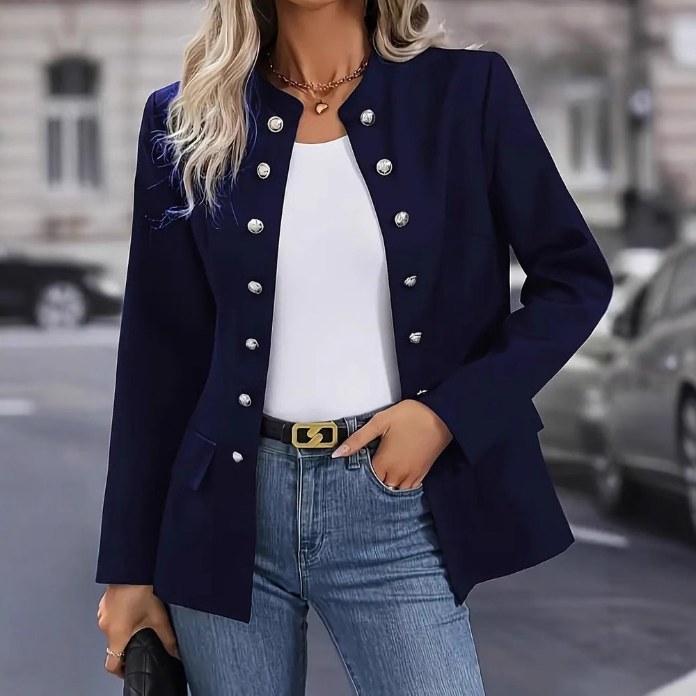 Damen elegante Blazerjacke R&B
