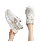 Damen Sportliche Sneakers mit strapazierfähigem Obermaterial und dämpfender Sohle R&B