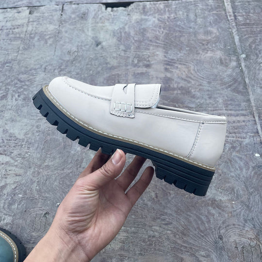 Damen nan Penny-Loafer mit dicker Profilsohle und anatomischer Komfortinnensohle R&B