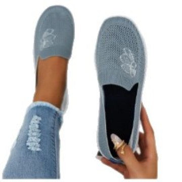 Damen Atmungsaktive Slip-On Sneakers R&B