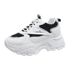 Damen modische chunky Sneakers mit dämpfender Sohle und atmungsaktivem Obermaterial R&B