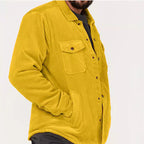 Herren Cordjacke mit praktischen Taschen und stylischem Design R&B