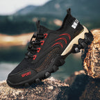Damen Sportliche Mesh-Sneaker mit rutschfestem Profil R&B