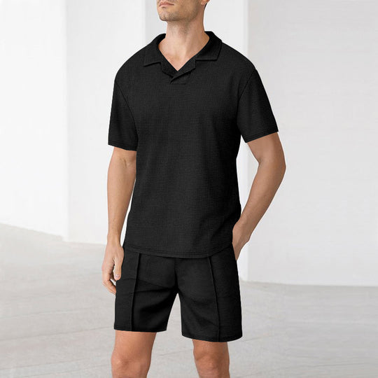 Herren Polo-Shirt mit Kurzarm und modernem Schnitt R&B