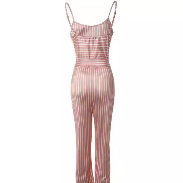 Damen Jumpsuit mit taillierten Schnitt und schmalen Beinen R&B