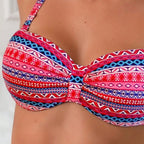 Damen Bikini-Set mit gepolstertem Oberteil und verstellbaren Seitenbändern R&B