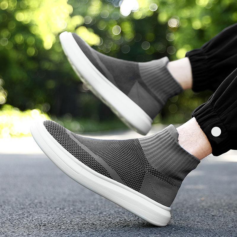 Damen Sockensneaker mit atmungsaktivem Strickdesign und rutschfester Sohle R&B