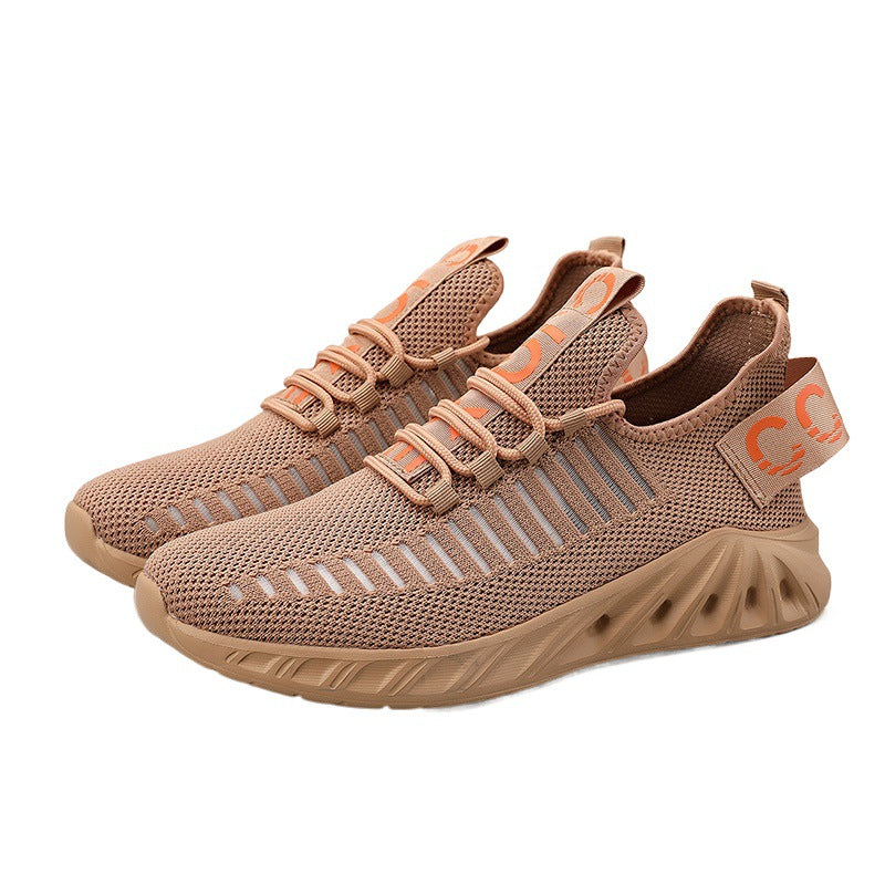 Damen Sportliche Strick-Sneakers mit Flexiblem Dämpfungssystem R&B