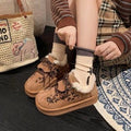 Damen Sneaker mit kuscheligem Innenfutter und tierischem Design R&B