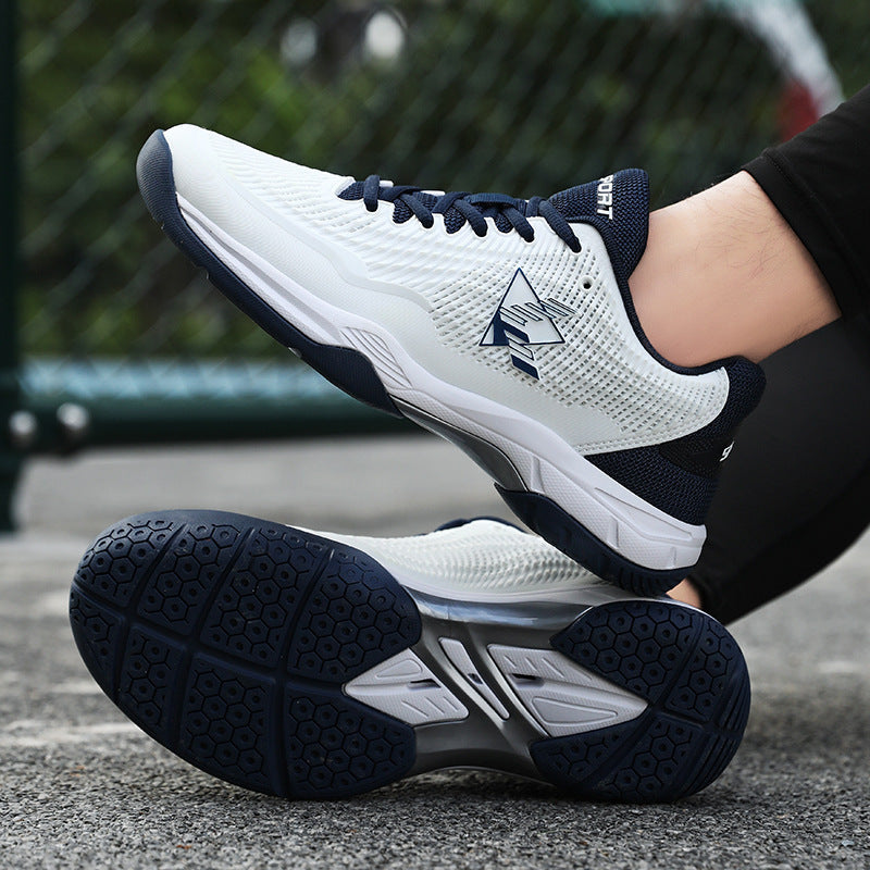 Damen Sportliche Badmintonschuhe mit rutschfester Sohle und atmungsaktiven Mesh-Einsätzen R&B