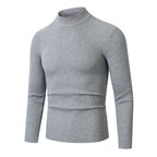 Herren Rollkragenpullover aus hochwertiger Rippenstruktur R&B