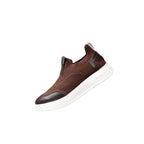 Damen Sportliche Slip-On Sneakers mit atmungsaktiver Strick-Oberfläche und rutschfester Sohle R&B