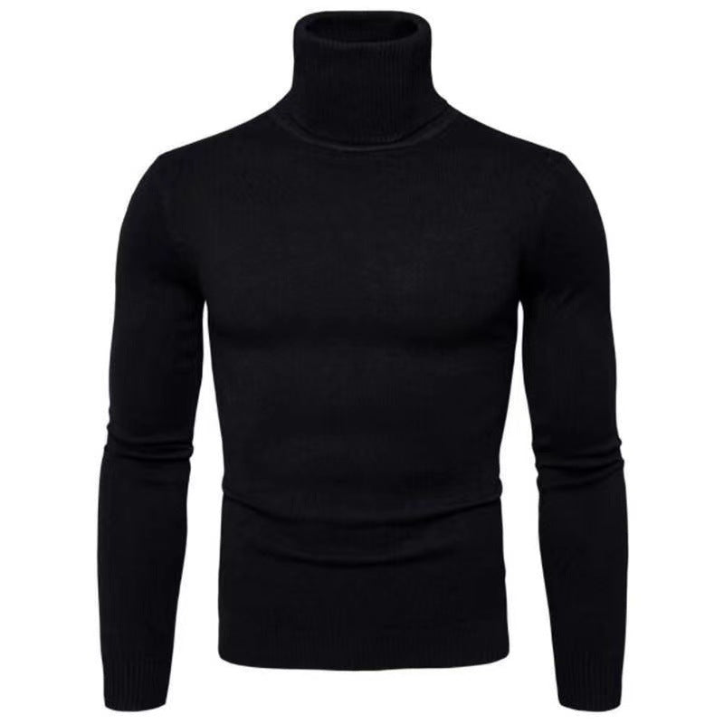 Herren Rollkragenpullover aus hochwertiger Baumwolle R&B