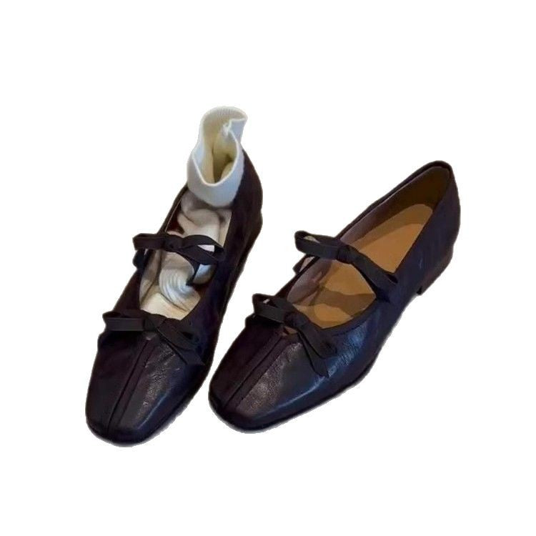 Damen elegante Ballerinas mit modischem Riemchen und komfortabler Passform R&B