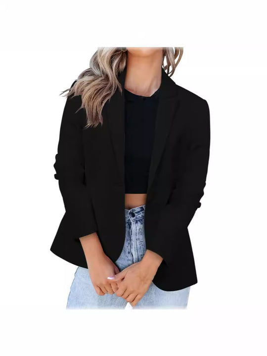 Damen Eleganter Blazer mit modernem Schnitt und praktischen Taschen R&B