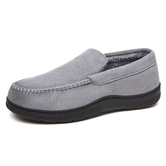 Damen Fleecegefütterte Slipper mit rutschfester Sohle R&B