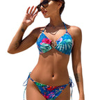 Damen Triangel-Bikini mit dekorativen Muschel-Details R&B