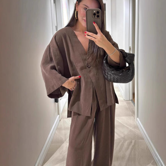 Damen lässige und zeitlose Überwurfjacke R&B