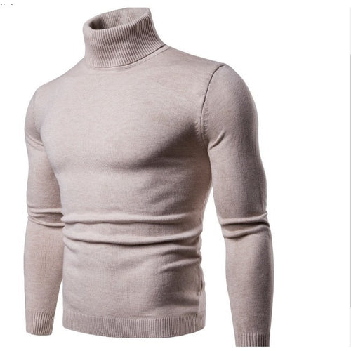 Herren Rollkragenpullover aus feiner Merinowolle R&B