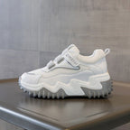 Damen Chunky Sneakers mit extra rutschfester Sohle und atmungsaktiver Mesh-Oberfläche R&B
