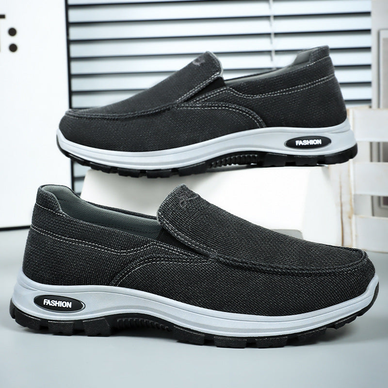 Damen Leichte Slip-On Freizeitschuhe mit elastischem Obermaterial R&B