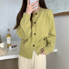 Damen Kuschelige Strickjacke mit praktischen Taschen