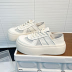 Damen Platform Sneakers mit atmungsaktiver Netzstruktur und komfortabler Sohle R&B