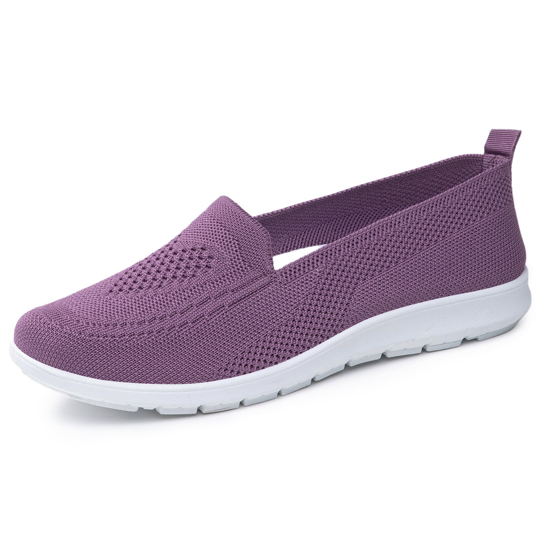 Damen Atmungsaktive Strick-Slipper R&B