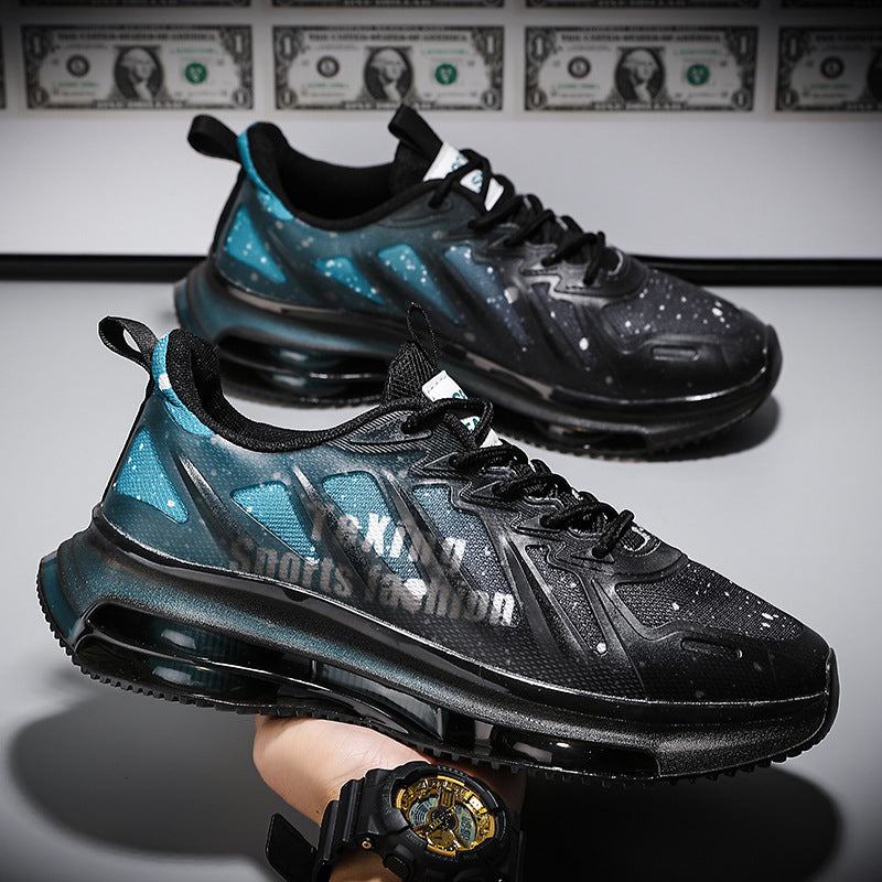 Damen sportliche Lauf-Sneaker mit luftiger Mesh-Oberfläche und stoßdämpfender Sohlentechnologie R&B