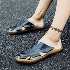 Damen Leder-Clogs mit luxuriösem Design und atmungsaktiver Sohle R&B