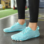 Damen Flexible Aqua-Sport-Schuhe mit atmungsaktivem Obermaterial und rutschfester Sohle R&B