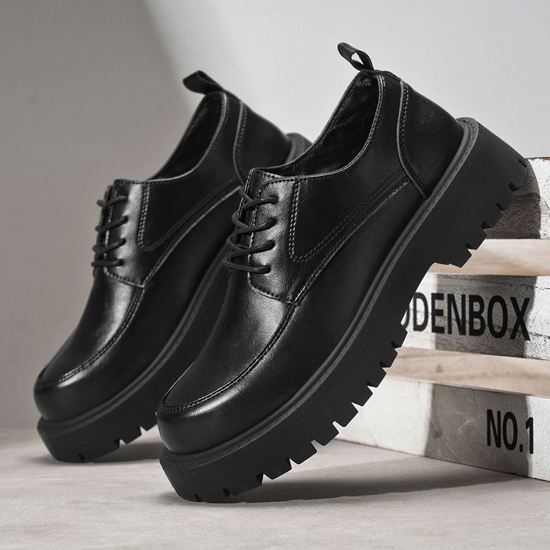 Damen Elegante Schnürschuhe mit robustem Profil und hochwertigen Materialien R&B