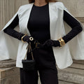 Damen Modische Blazerjacke mit weitem Schnitt und eleganten Details R&B