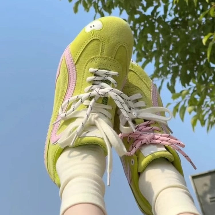 Damen Sneaker mit verspieltem Applikationsdesign und atmungsaktivem Obermaterial R&B