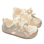 Damen Sneakers mit dekorativen Schleifen und atmungsaktivem Obermaterial R&B