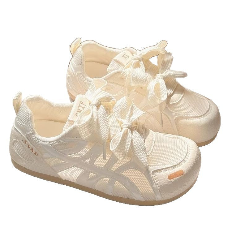 Damen Sneakers mit dekorativen Schleifen und atmungsaktivem Obermaterial R&B