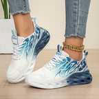 Damen Sportliche Laufschuhe mit atmungsaktiver Obermaterialstruktur und dämpfender Sohle